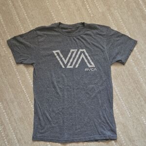 RVCA Gray Short Sleeve Tee